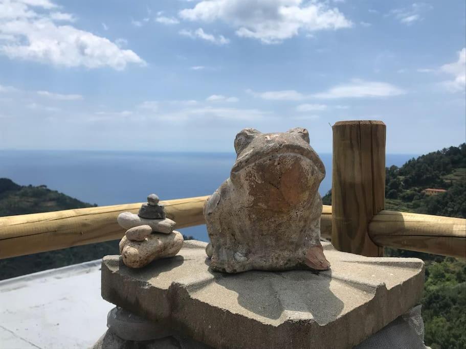La Finestra Sul Mare A Drignana Villa Vernazza Kültér fotó